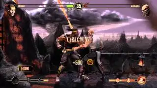 Mortal Kombat 9 Story: Round 6: Cyrax Needs Ice Packs NOW