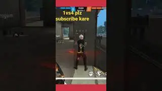 monu pro gaming 1vs4 freefire short video #shortsvideo #vsiral