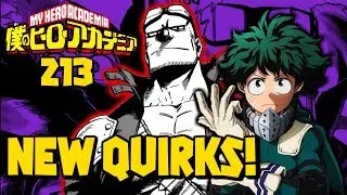 NEW QUIRKS!? | My Hero Academia Chapter 213 Review (Spoilers)