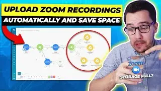 Всегда сохраняйте бесплатное хранилище Zoom Cloud | Учебное пособие Make.com (ранее Integromat) 2023