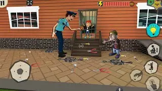 Scary Robber Home Clash - Troll Felix & Lester New Special Levels part 1438 #scaryrobber