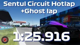 SimRacingSystem Praga R1 @ Sentul Circuit Riley's fastest race lap +GHOST LAP | 1:25.916
