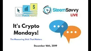 It's Crypto Mondays - Measuring Your Growth On Steem