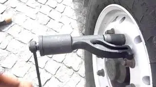 Herramienta profesional para aflojar ruedas de cami&oacute;n.