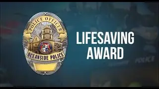Lifesaving Award Recipient 2020-2021 Officer Gularte