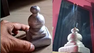 Wood dhoop dani I dhoop stand at home I homemade dhoop dani I