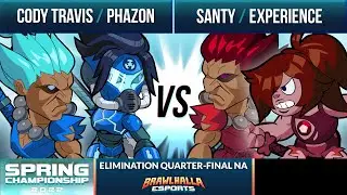 Cody Travis & Phazon vs Santy & Experience - Elimination Quarter-Final - Spring Championship 2022