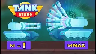 Tank Stars : Tank Frost Unlocked -Level 1 to Max - Epic Damage - Updates