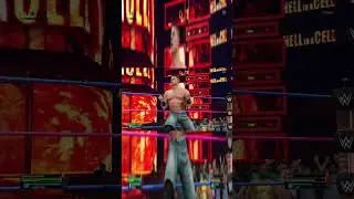 Penta vs John Cena Was INSANE 🤯 Hell in a Cell WWE 2K25 Gameplay | Shadhonk #shorts