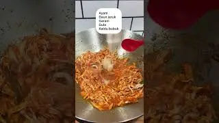 Tempe isi ayam suwir #resepsimple #cooking