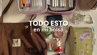 ¿Qué hay en mi bolsa? | TODO lo que cargo a diario ₍˄·͈༝·͈˄₎
