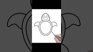 #easydrawing #digitalart #turtledrawing #animaldrawing