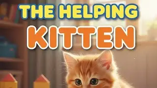 The cute helping 🐱kitten#subscribe #cats#longvideo 