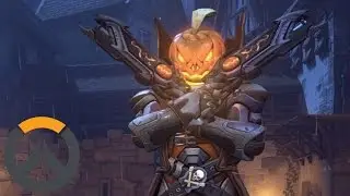 Junkenstein zerado no hard! - Overwatch Halloween ft. Hidden