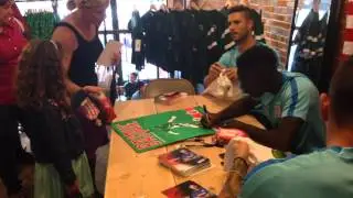 Athletic Bilbao autograph session