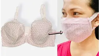 DIY Face Mask from Bra | No Sewing Machine