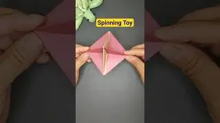 How To Make A Modular Origami Spinning Toy #diy #origami #papercraft #easy #toys