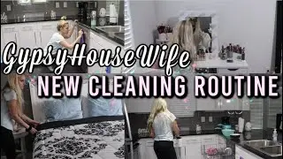 GYPSY HOUSE WIFE CLEANING ROUTINE | NEW CLEANING ROUTINE & CLEANING MOTIVATION | CLEAN WITH ME 2020