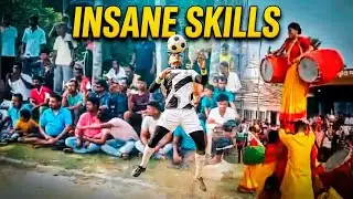 INSANE SKILLS & EXTREME BALANCE 😱 | Village Football Crowd Goes CRAZY 🔥
