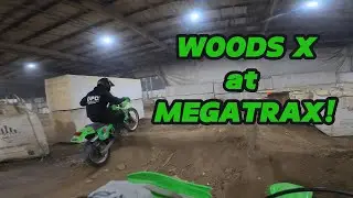 First Time Riding WOODS X at Megatraxs!