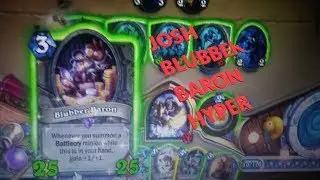 HEARTHSTONE (JOSH DA BOSS) double blubber baron 26/26 and 22/22 A/H