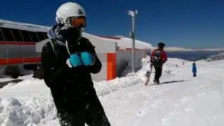 Davraz Kayak Merkezi - Zirve - Bol kar (18.03.2017)