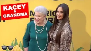 Kacey Musgraves with grandma attend Shucked on Broadway @KaceyMusgraves #kaceymusgraves