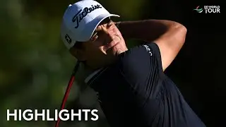 Matteo Manassero cards front-nine 28 | 2024 Jonsson Workwear Open Round 2 Highlights