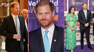 Prince Harry&rsquo;s Heartwarming Visit to Inspire Ill Children 🌟👑 | WellChild Awards 2024 💖