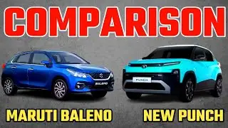Upcoming Tata Punch 2026 vs Maruti Baleno Comparison 2026|Updated Punch vs Baleno 2026|BalenovsPunch