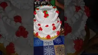 2 Tier Chocolate cake Design |#cake #cakeseries #chocolatecake #decoration #2tiercake #viral #short