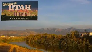 Salt Lake City Walk | SLC Airport Bike Path West Access | Utah