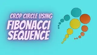 Crop Circle using Fibonacci sequence