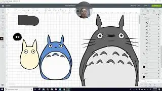 Мастер-класс по созданию Тоторо и его друзей своими руками для Cricut