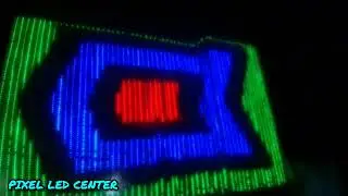 Pixel Led Building Decoration #Pixelled Pixel ka 100x50 Program Available