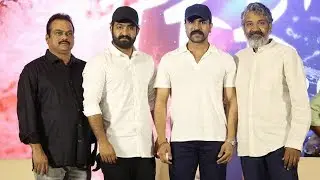 RRR Press Meet Full Video | Jr NTR, Ram Charan, SS Rajamouli | Manastars