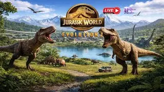 🔴Dinosaur பண்ணை LIVE 😍 | | Dinosaurs Escaping 😱 | Park Management | &ldquo;CAMPAIGN MODE&rdquo; Day 04