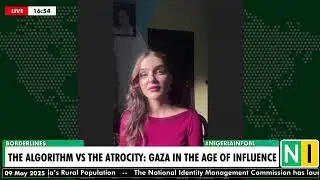 #Borderlines: The Algorithm vs The Atrocity: Gaza In The Age of Influence with Nicole Jenes