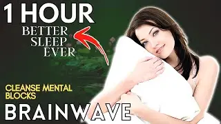 Cleanse Mental blocks For 😴 Best Sleep Ever 😴 Brainwave Entrainment (Binaural Beats)