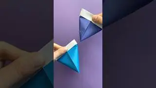 Part Gift Bag💙#diy #papercraft #handmade #giftideas