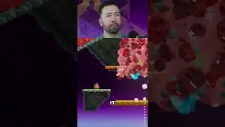 Марио против гигантских прыгунов в Super Mario Bros. Wonder