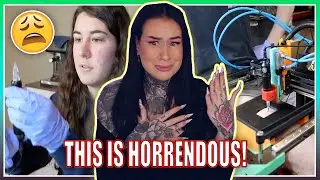 Tattoo Enthusiast Reacts To: Tattooing With A 3D Printer