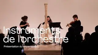 Le département des instruments de l'orchestre de la HEM