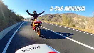 Ride Spain / A348 in Granada / Southern Spain