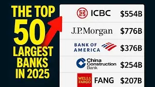 The Top 50 Largest Banks In The World | Smallest To Largest (By Market Cap)