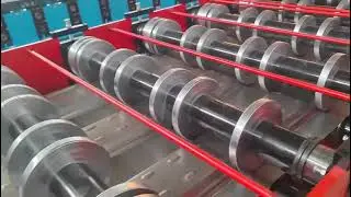 Floor deck roll forming machine #machine #floordeck #manufacture #building #construction