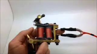 Element Tattoo Machines Color Packer w/ Brass Bulldog Style Frame