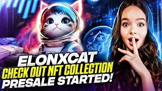 ELONXCAT PRESALE LIVE || THE NEXT HIDDEN HIGHEST FUTURE || NFTs Collection