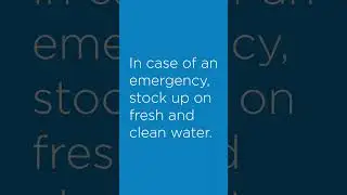 Erie Insurance - Are you storing water properly? #erieinsurance #waterstorage
