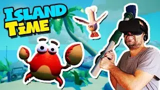 ¿SOBREVIVIRÉ EN UNA ISLA DESIERTA? SOY UN NÁUFRAGO EN REALIDAD VIRTUAL | Island Time VR